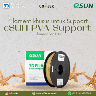 eSUN 3D PVA Support Filament Larut Air Filament 1.75 mm